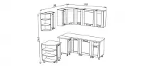 Модульная кухня Монако-2 — фото № 2