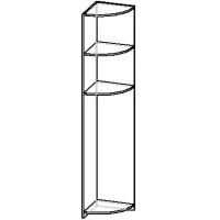 Угловой элемент для прихожей Мебелайн-2 — фото № 4