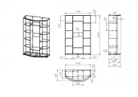 Радиусный шкаф-купе Гудлайн-3 — фото № 4