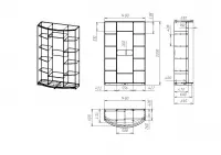 Радиусный шкаф-купе Гудлайн-4 — фото № 4