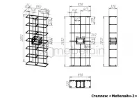 Стеллаж Мебелайн-2 — фото № 4
