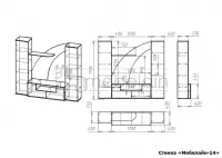 Стенка Мебелайн-14 — фото № 4