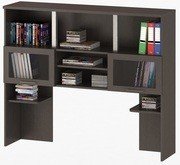 Надстройка для стола Соло 013 с фасадами из стекла для стола Соло 021