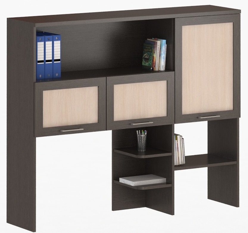 Надстройка для стола Соло 026 с фасадами ДСП