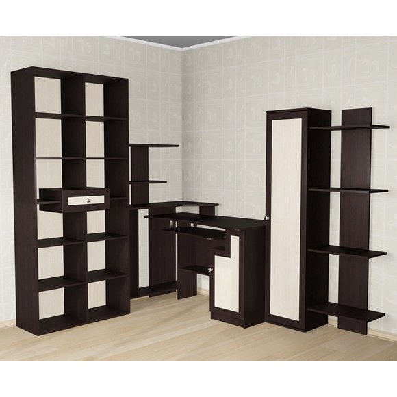 Угловой компьютерный стол Мебелайн-4