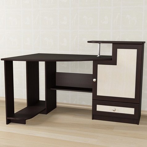 Угловой компьютерный стол Мебелайн-5