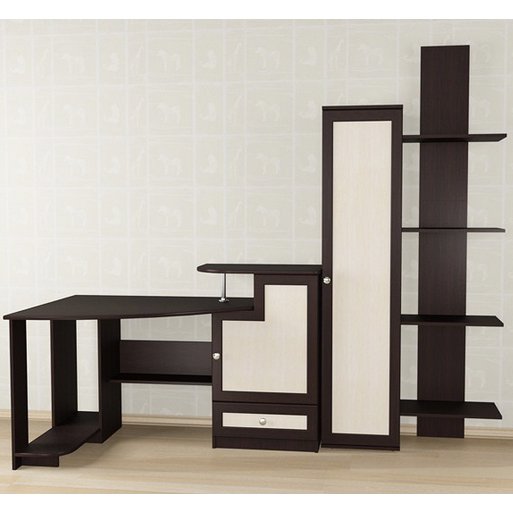 Угловой компьютерный стол Мебелайн-6