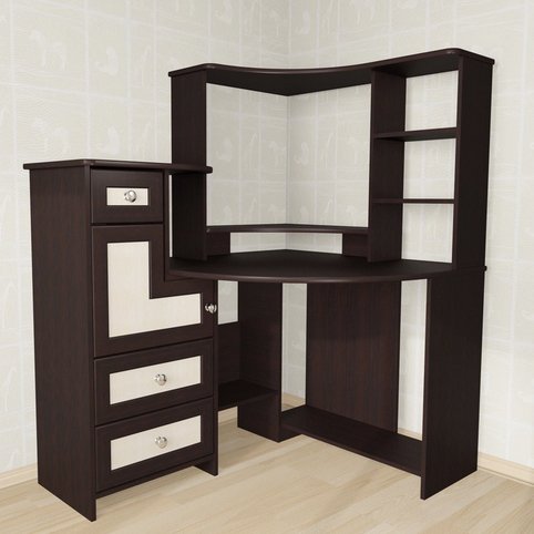 Угловой компьютерный стол Мебелайн-7