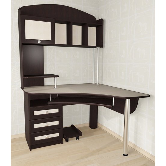 Угловой компьютерный стол Мебелайн-11