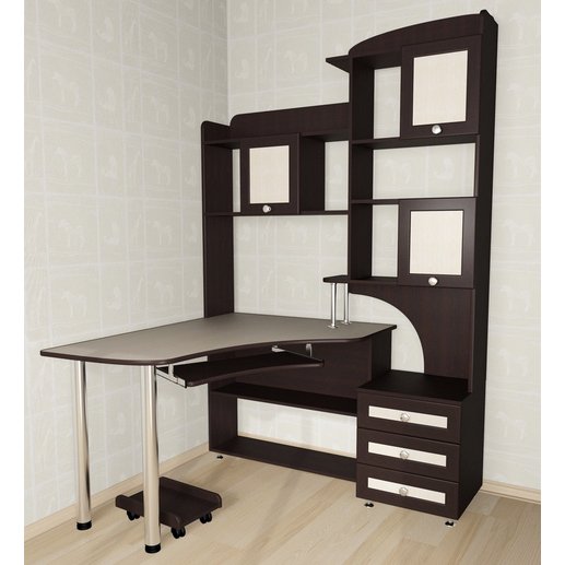 Угловой компьютерный стол Мебелайн-19