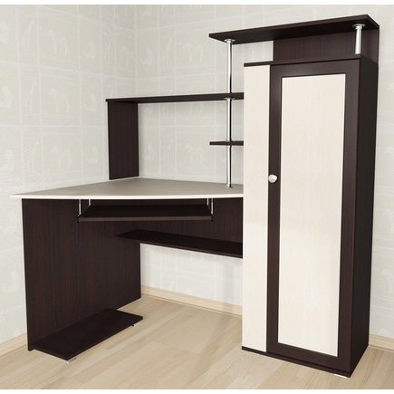 Угловой компьютерный стол Мебелайн-32