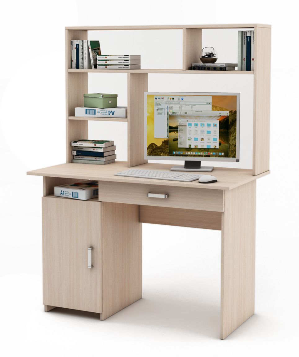 Стол письменный с надстройкой Виго-2Я