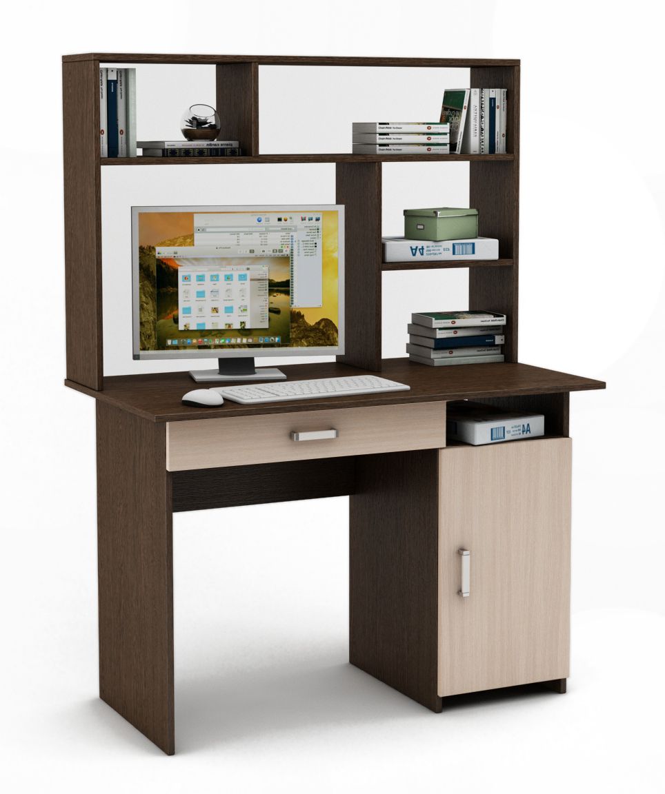 Стол письменный с надстройкой Виго-3Я