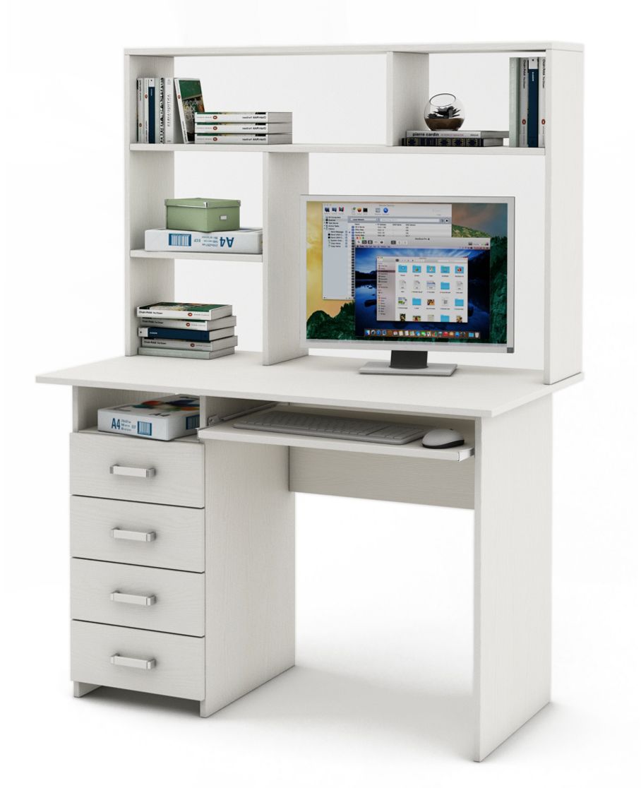 Стол письменный с надстройкой Виго-4К