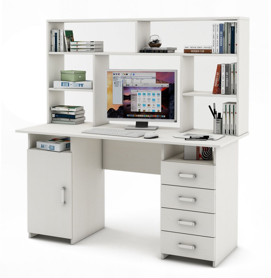 Стол письменный с надстройкой Виго-7