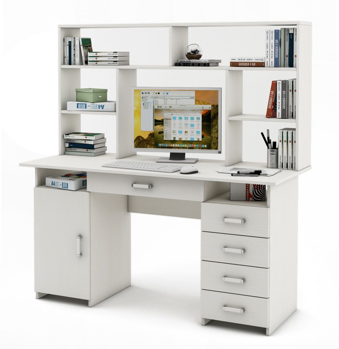 Стол письменный с надстройкой Виго-7Я