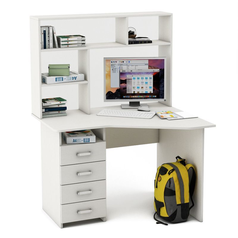 Угловой стол с надстройкой Виго-18