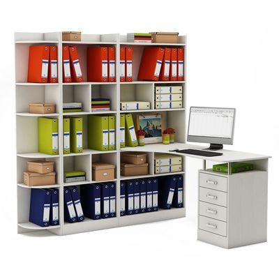 Стол-стеллаж Мелани-2863