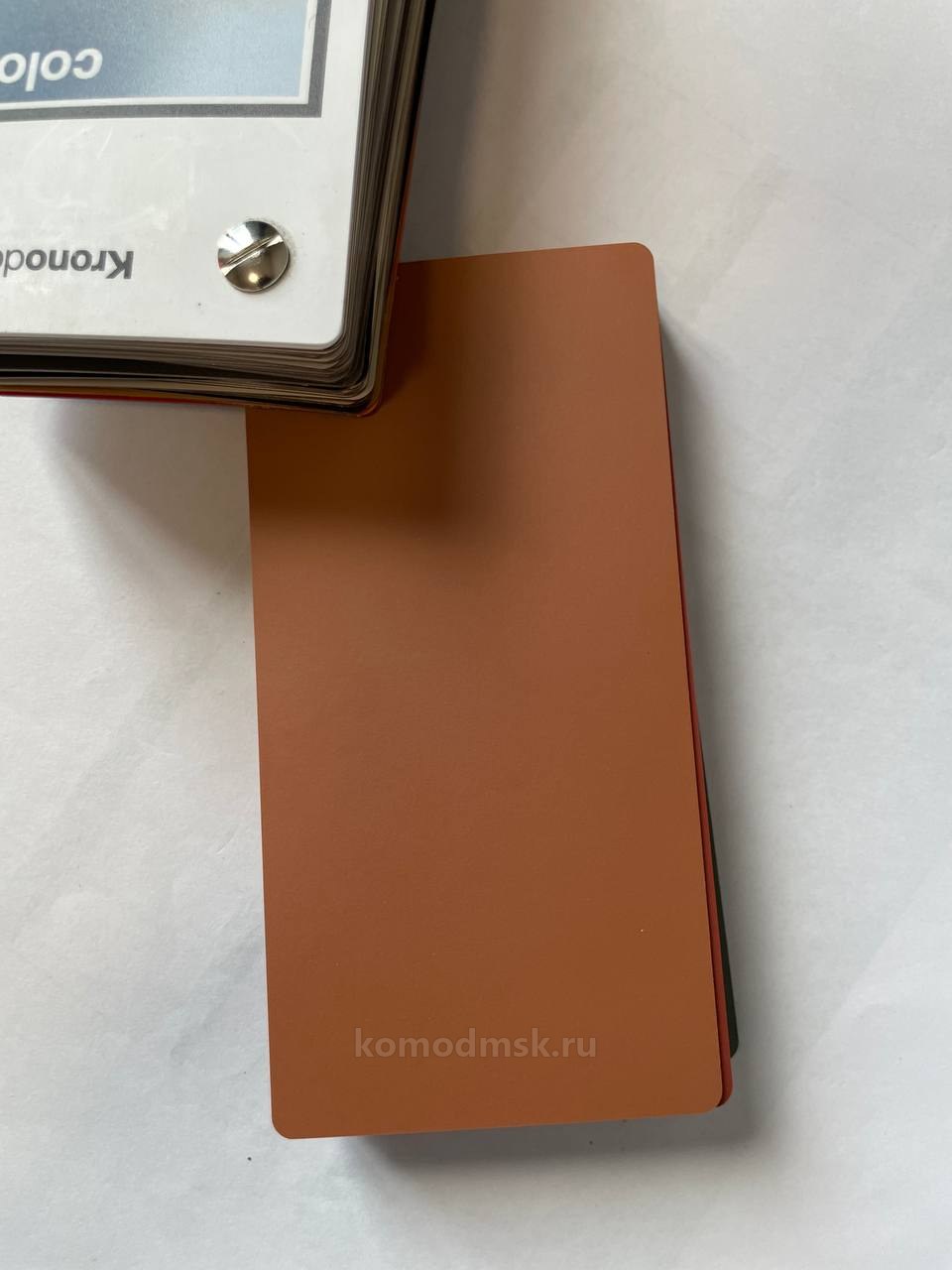 Живое фото ЛДСП Кроношпан 98 SU Керамический Красный