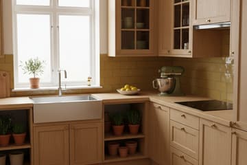 Планировка кухни: прямая, угловая или П-образная